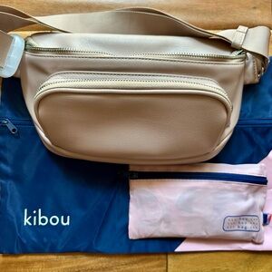 Kibou Travel Diaper Bag in Blush